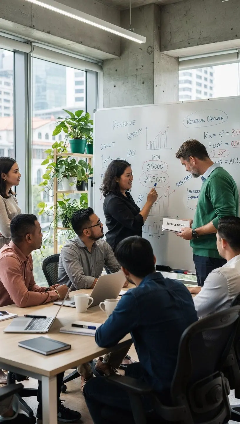 Creative workspace setup